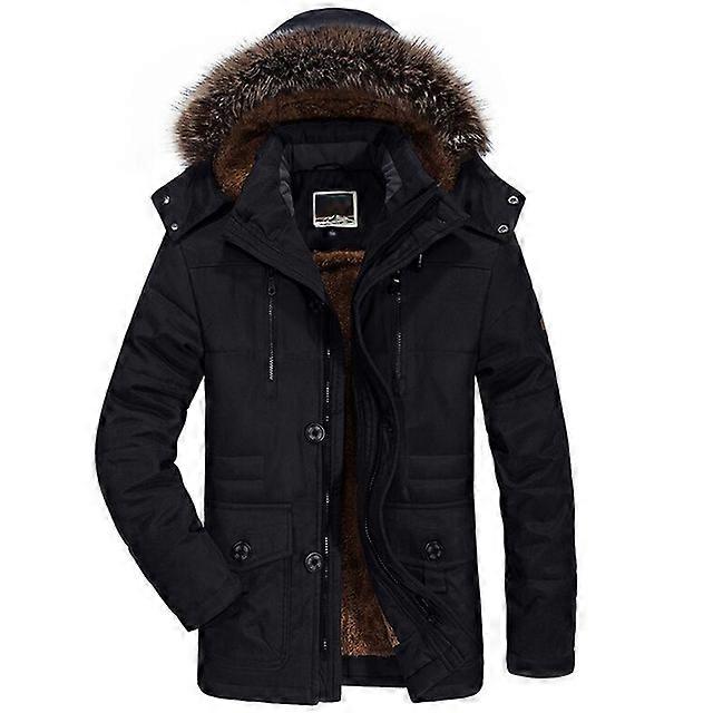 Winterjacke Herren Plus Size 5XL 6XL Baumwolle Gepolsterter Warmer