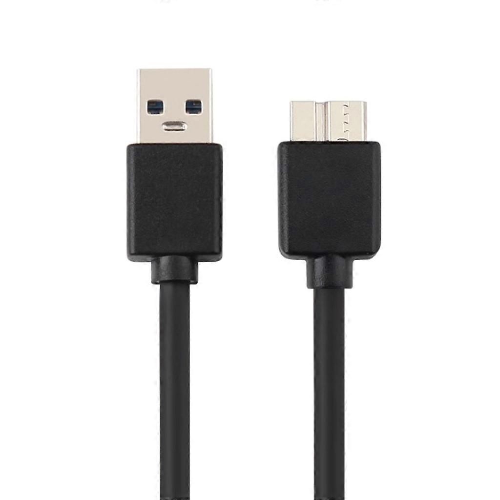 USB3.0 Micro B Mannlig Adapterkabel Data Sync Kabel Ledning For Ekstern Harddisk