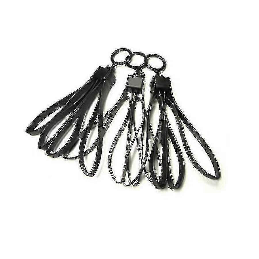 Tactical Plastic Cable Tie Strap Handcuffs Cs Cinturón decorativo Amarillo Negro (1set / 3pcs)