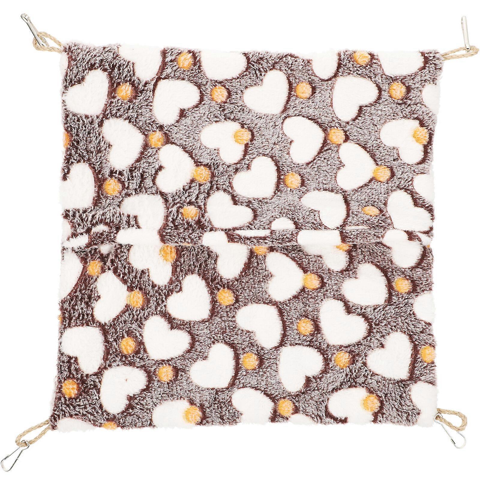 Double-layer Chinchilla Bed Warm Keep Hamster Hammock Suspending Guinea Pig Bed Pet Accessory