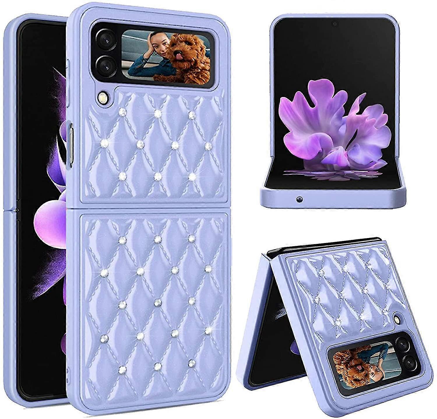 Diamond Glitter Case Compatible With Samsung Galaxy Z Flip 3