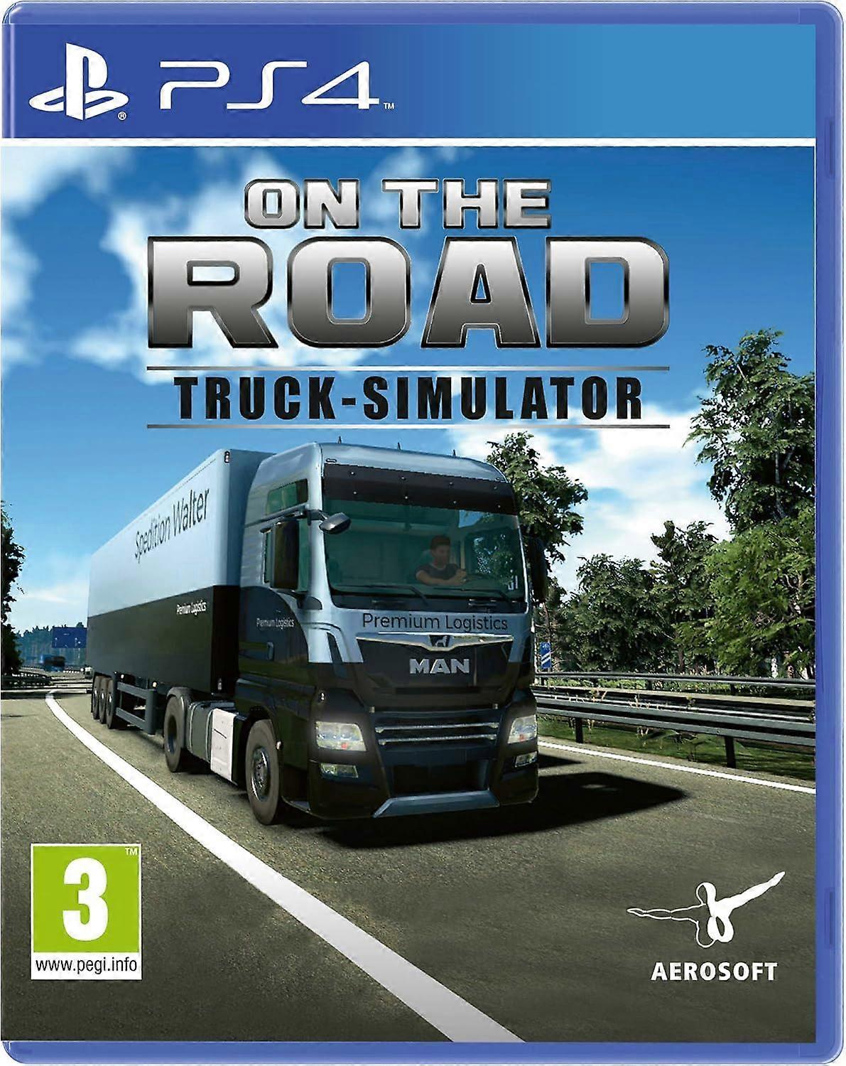 On The Road - Truck Simulator PS4 Game