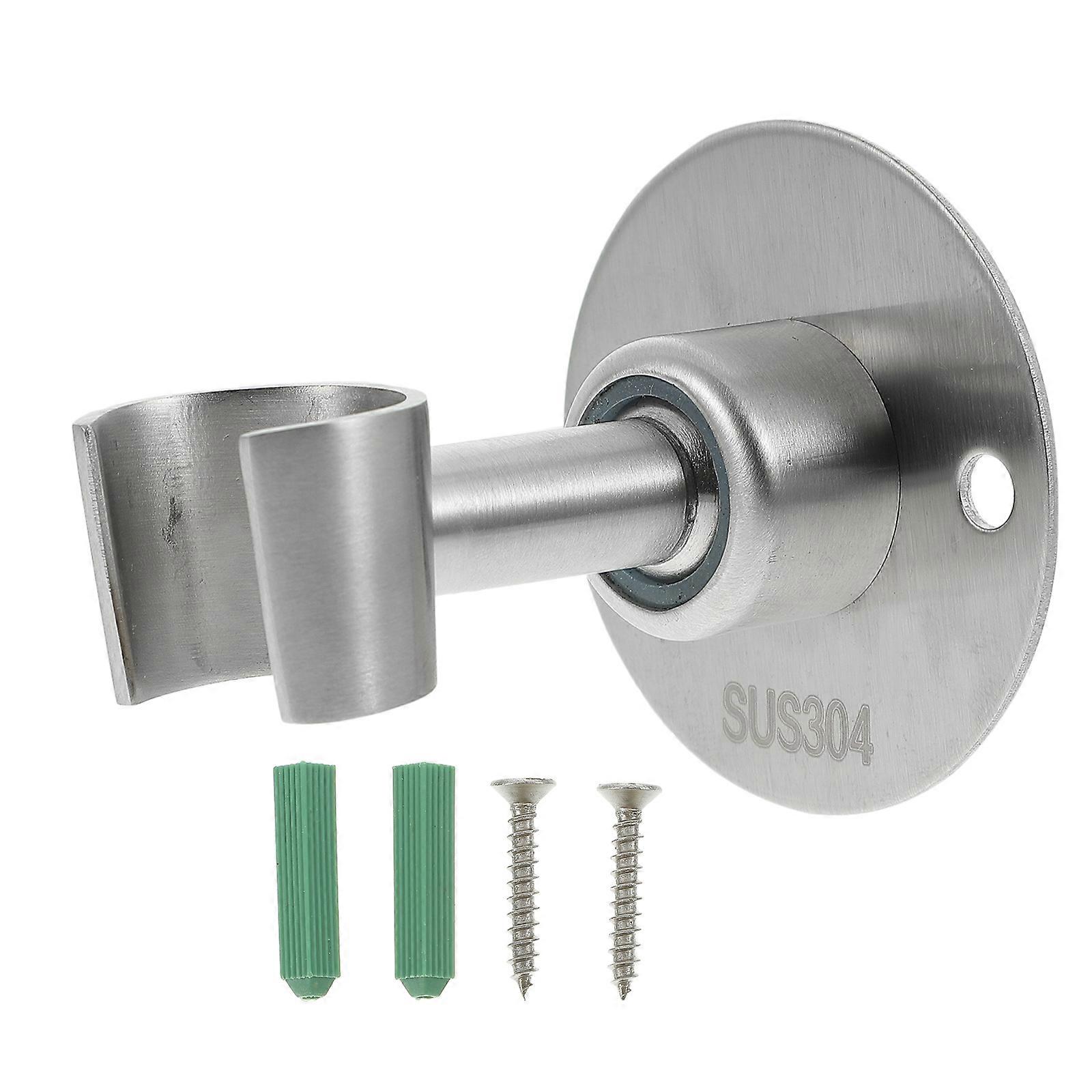 Adjustable Base Adjustable Wall- Mount Shower Holder Shower Head Holder Wall Mount Handheld Shower Head Bracket