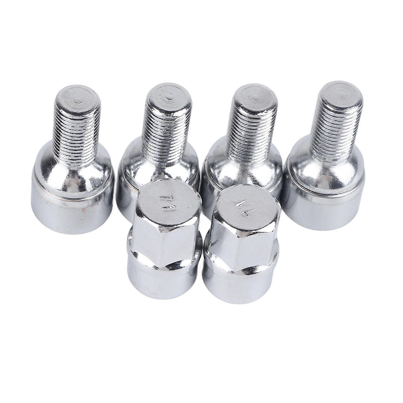 2ks Auto Hub Anti Theft Lock Šroub Lug Matice Safe Guard Locking Hub Šroub Kužel Výměna Pro Benz
