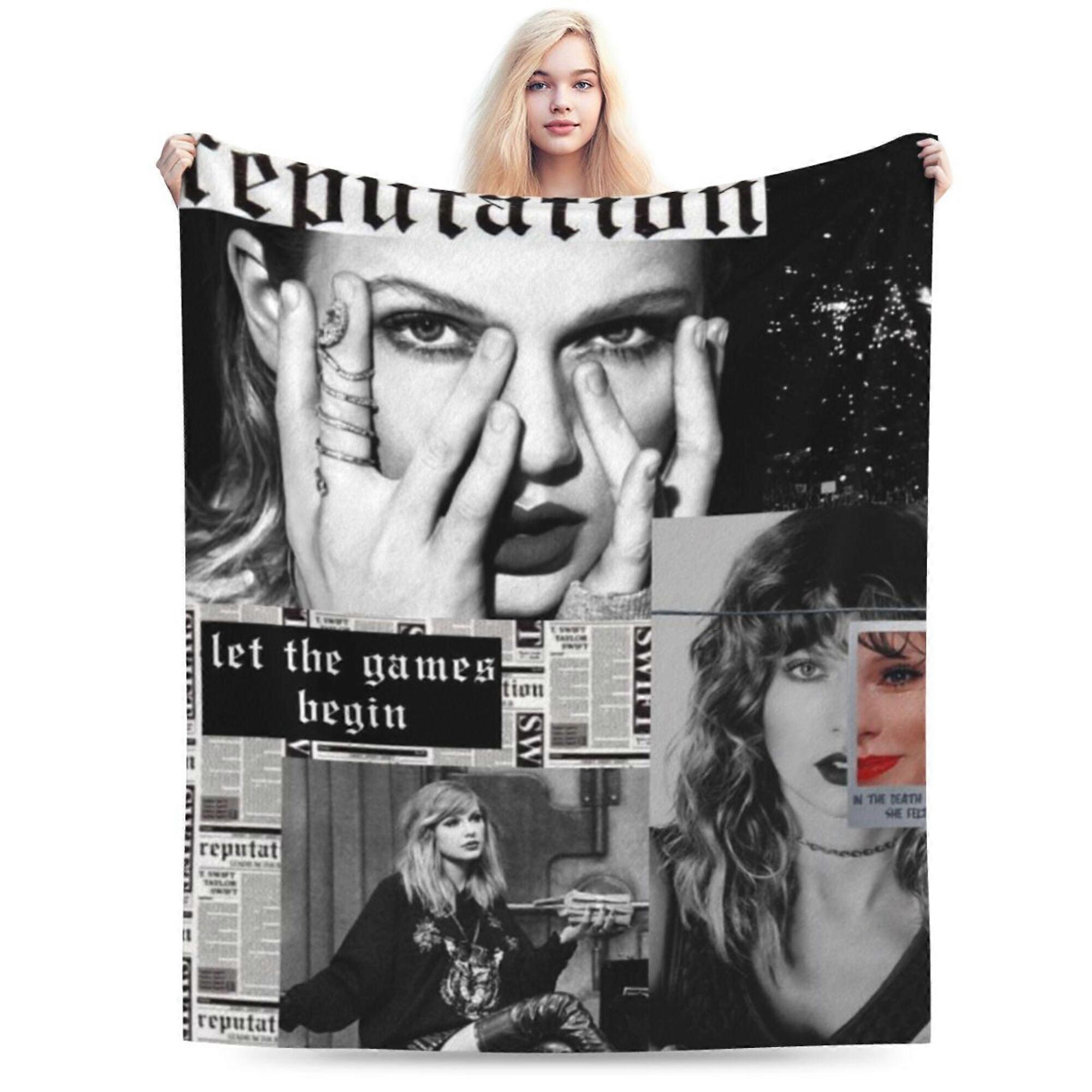 e1361 zpěvák deka, hudba milovník přehozu deka, hudební album obal přikrývky na gauč pohovka, měkké útulné lehké xMT4972