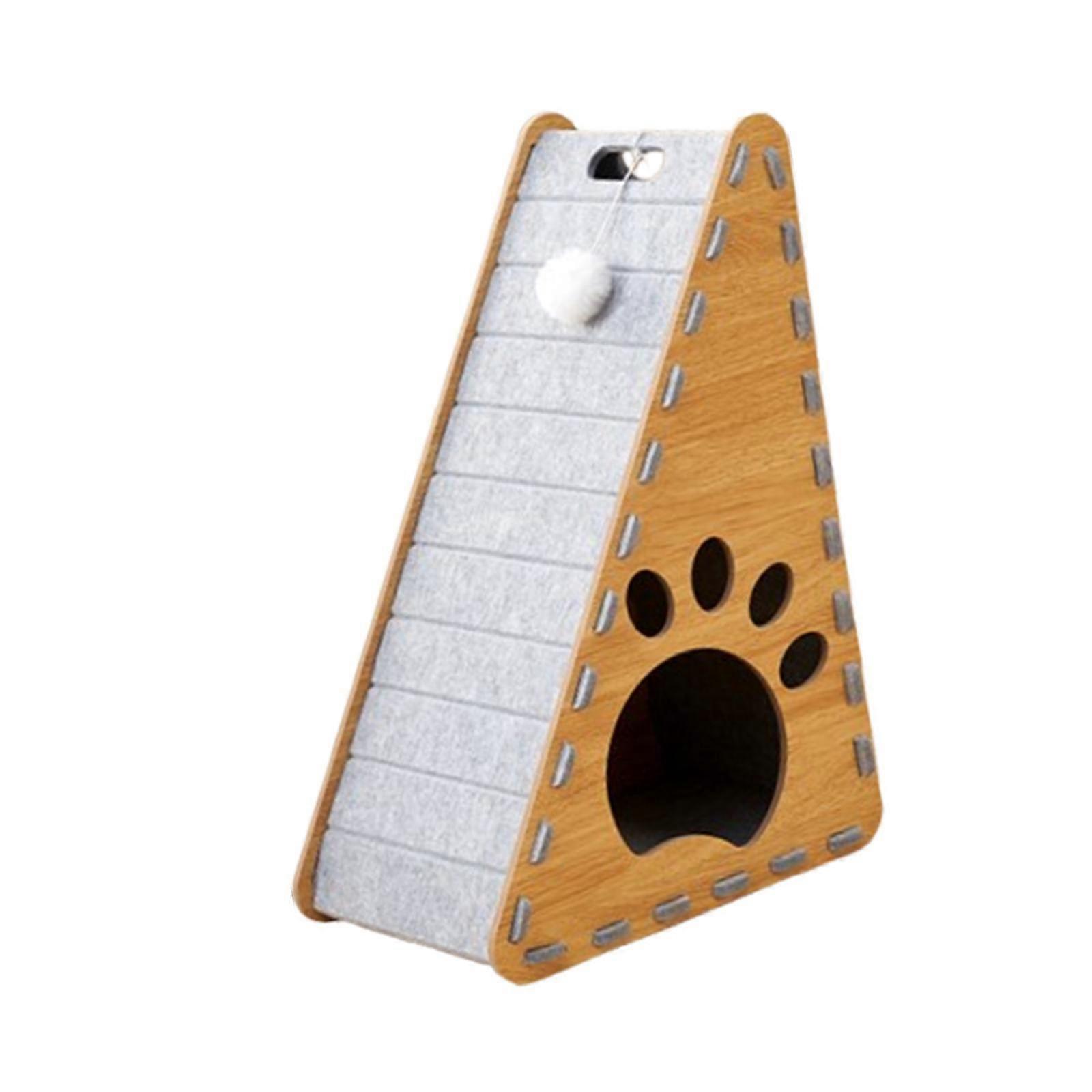 Cat Scratching Board Vertical Pet Cat Toys for Indoor Cats Grind Claws Perch Twilight Grey
