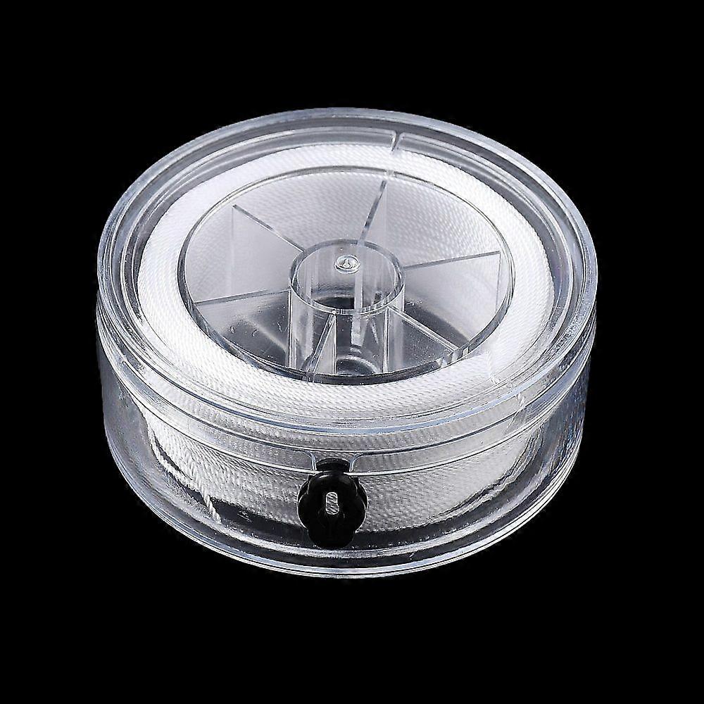 Nylon Thread for Pearl Jewelry Making White 0.6mm 120m/roll