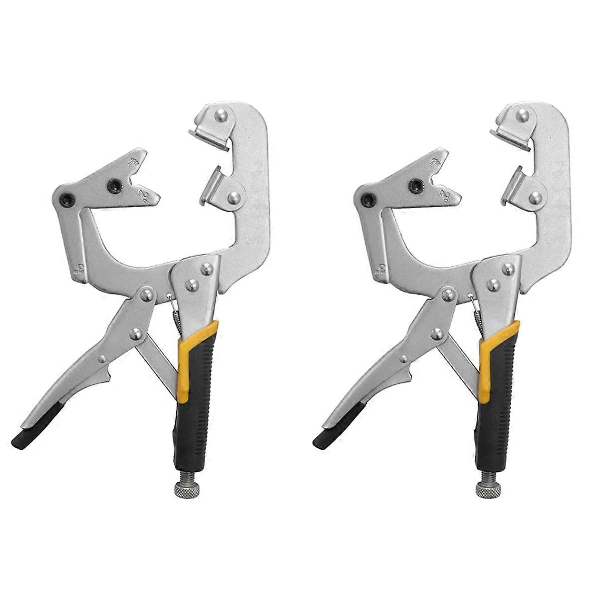 C-Type Welding Pipe Pliers Round and Square Dual-Purpose Pliers Special Tools Multi-Purpose Welding