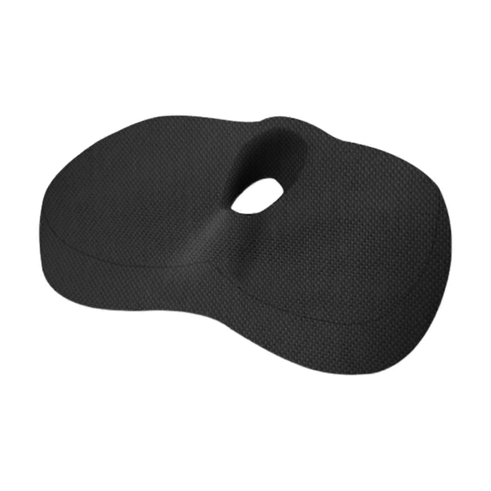 Buttocks Cushion Hemorrhoid Seat Pad Not Stuffy Tailbone Pressure Relief Memory Foam Support Back Pain Relief Slow Rebound Office Car Wheelchair Long 