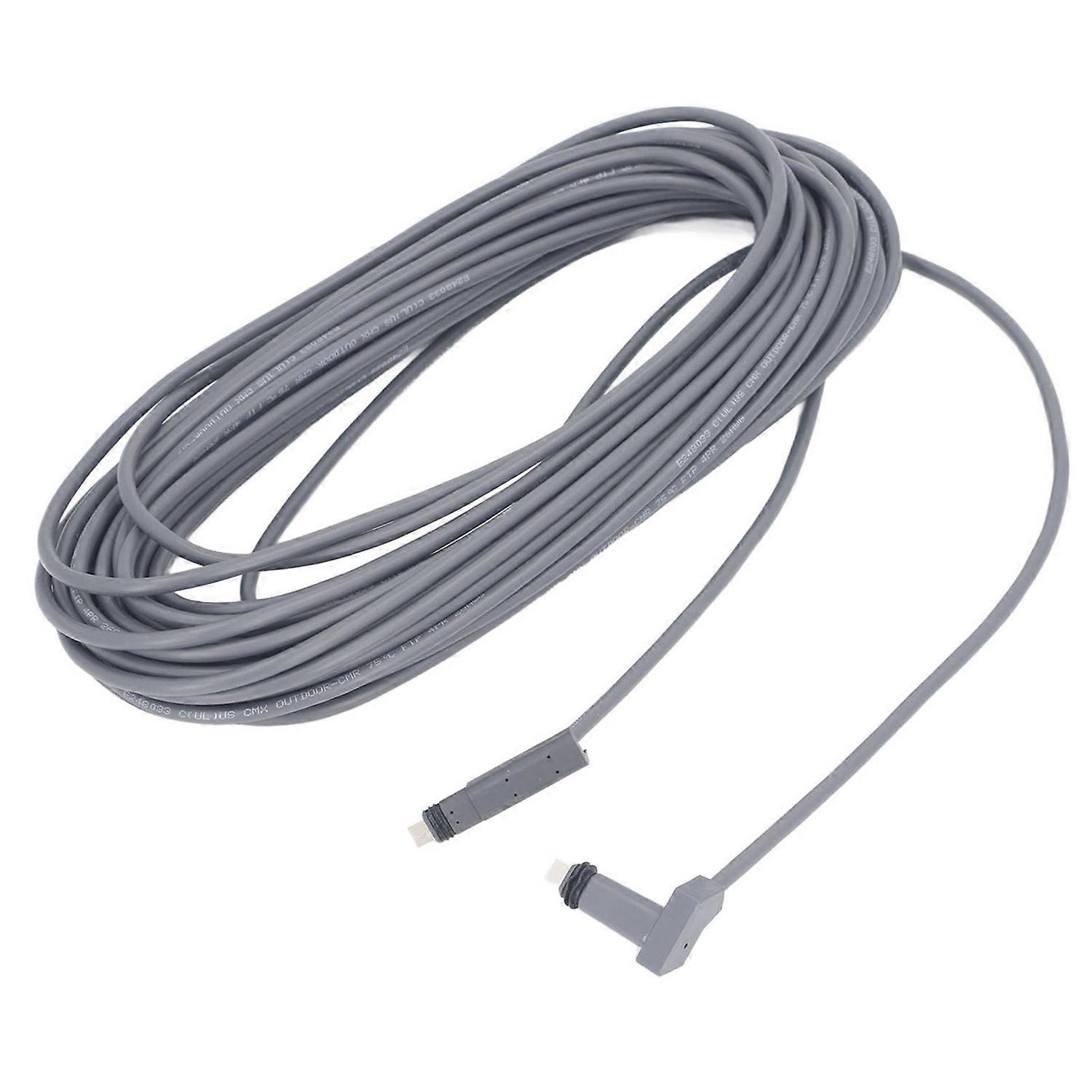 Rectangular Satellite Replacement Cable Multifunctional Grey Color 30ft for Starlink V2 Wire 