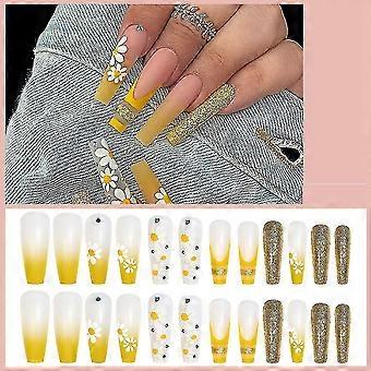 Fake Nails Press On Fake Nails-Yvan