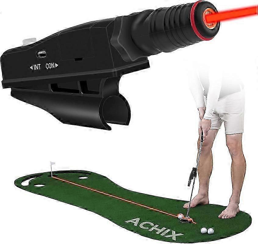 Golf Putting Aid With Two Modes, Putt Er For Alignment Tool