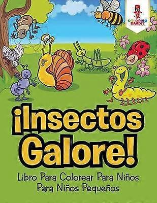 Insectos Galore  Libro Para Colorear Para Nios Para Nios Pequeos