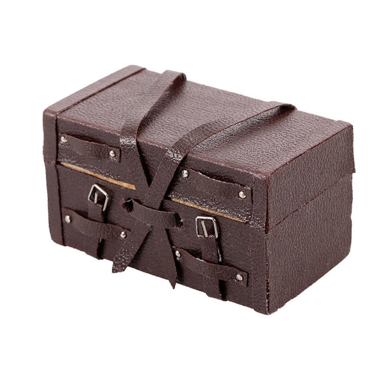 Realistic RC Crawler Luggage for Case Box/Repair Toolbox/Extinguisher Easy Assembly Kits Durable Decors for TRX4 SCX10 1 Multicolor