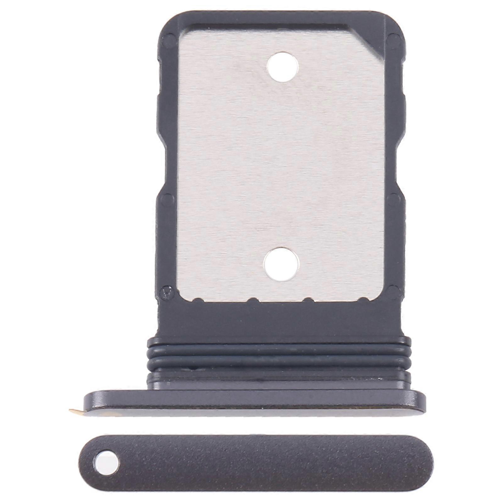 Pour Google Pixel 8a COMPATIBLE Plateau de carte SIM (noir)