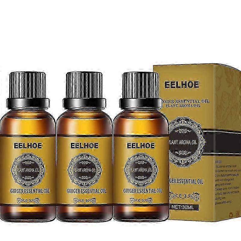 3x mavedrænage ingefærolieterapi