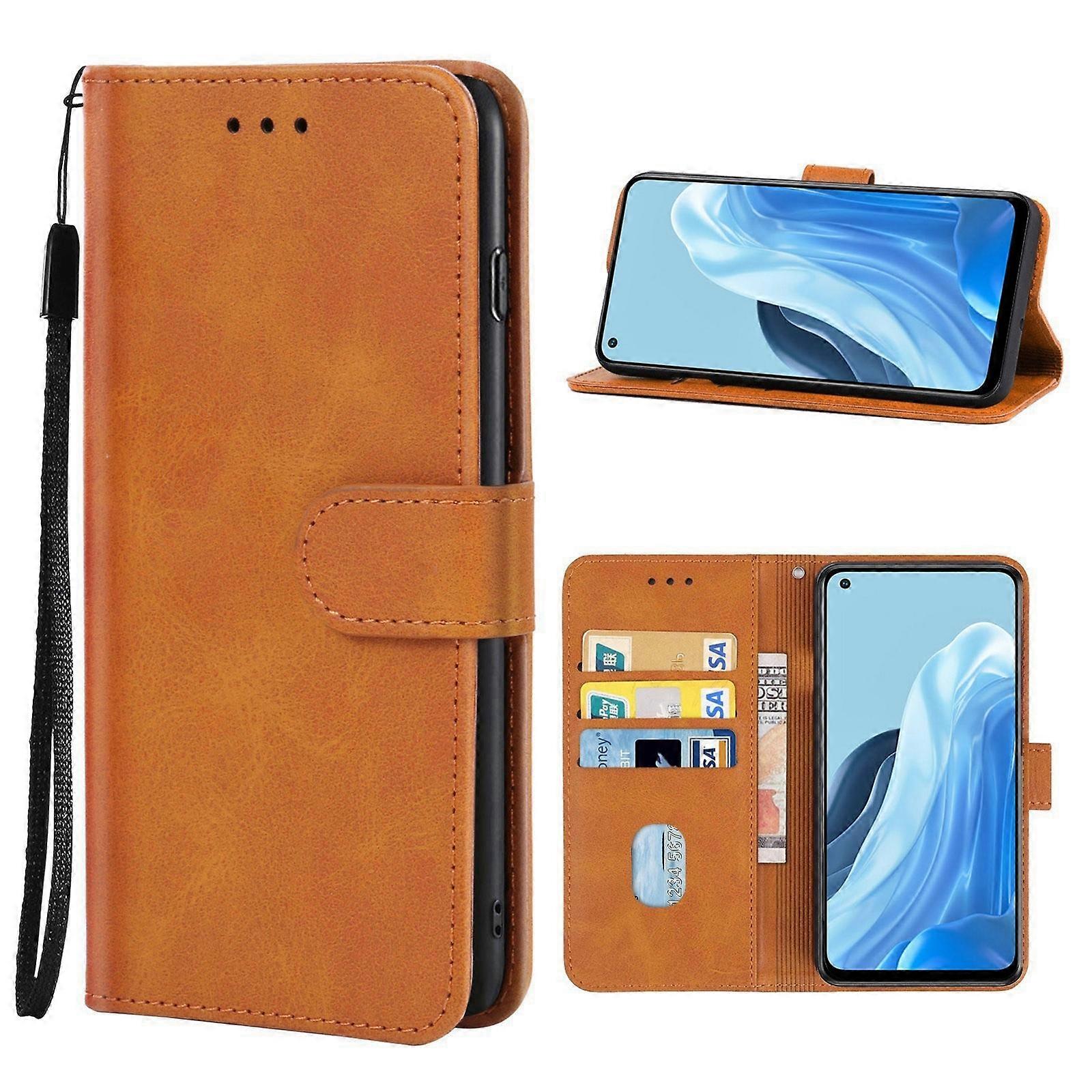 Leather Phone Case For OPPO F21 Pro