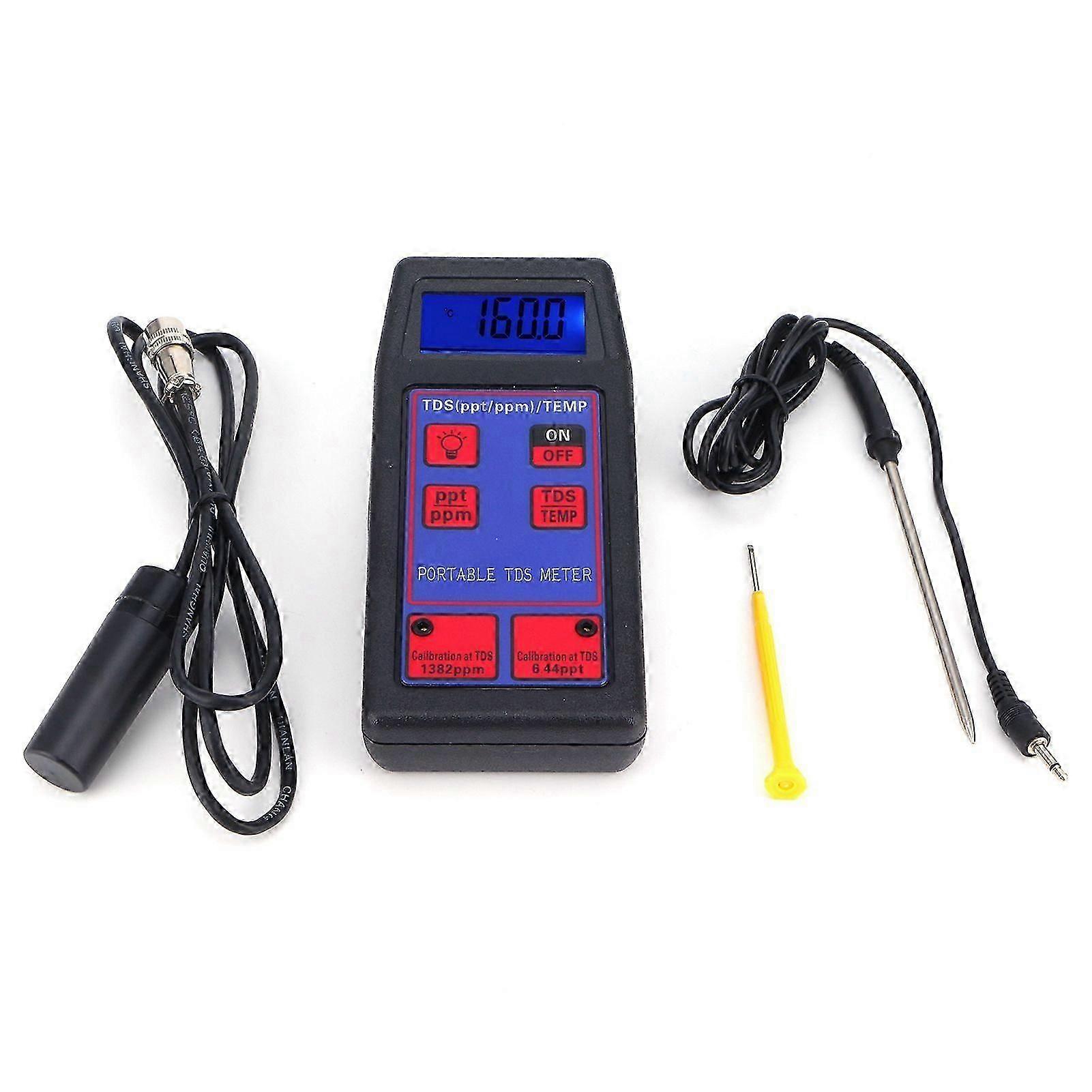 2 in1 Water Quality Tester MultiPurpose TDS TEMP Analyzer for Drinking Water Swimming Pool