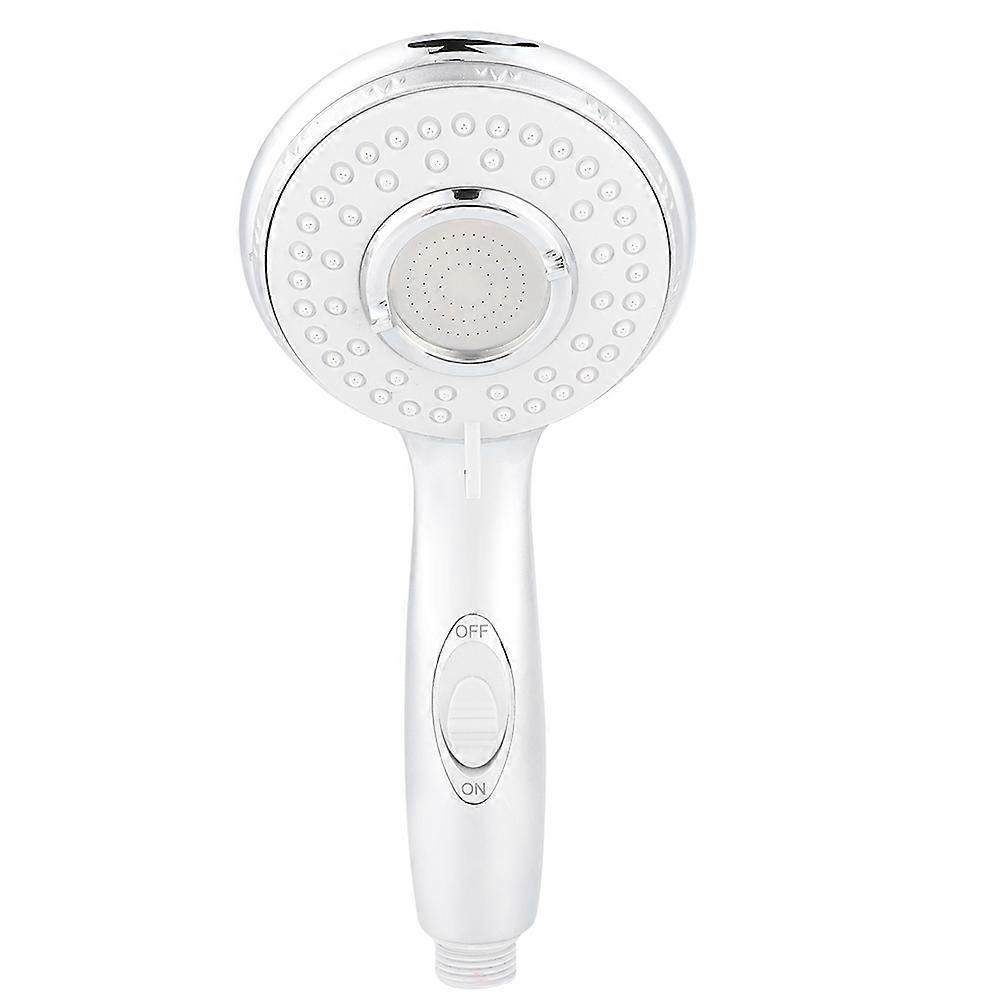 High Pressure Handheld Bath Rain Shower Head Sprayer with Switch, Adjustable Spray Settings, Durable Material, Bathroom Accessories