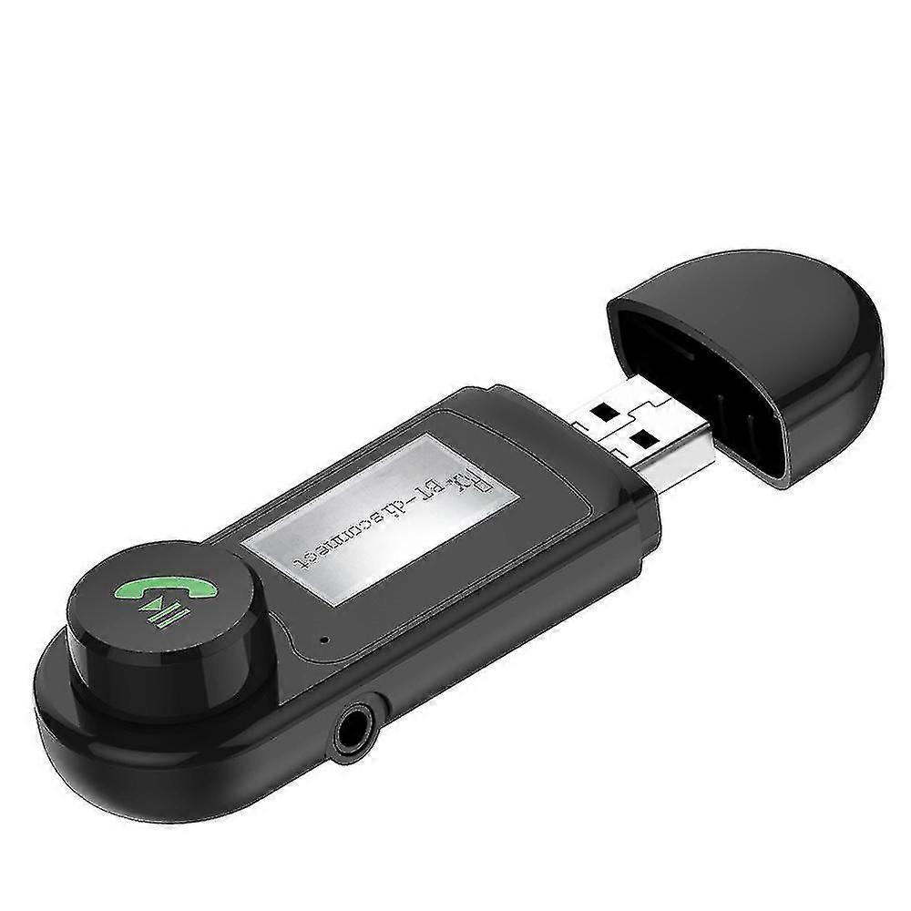 B15 Wireless Transmitter Sensitive Non-delayed Lcd Digital Display 2 In 1 Car Usb Hifi Bluetooth-compatible5.0 Adapter For Speaker