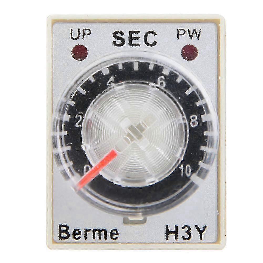 H3Y-2 24V DC Delay Timer Relay, 10S Adjustable Time Control Switch