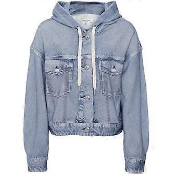 Rag and Bone Miramar Terry Trucker Hoodie