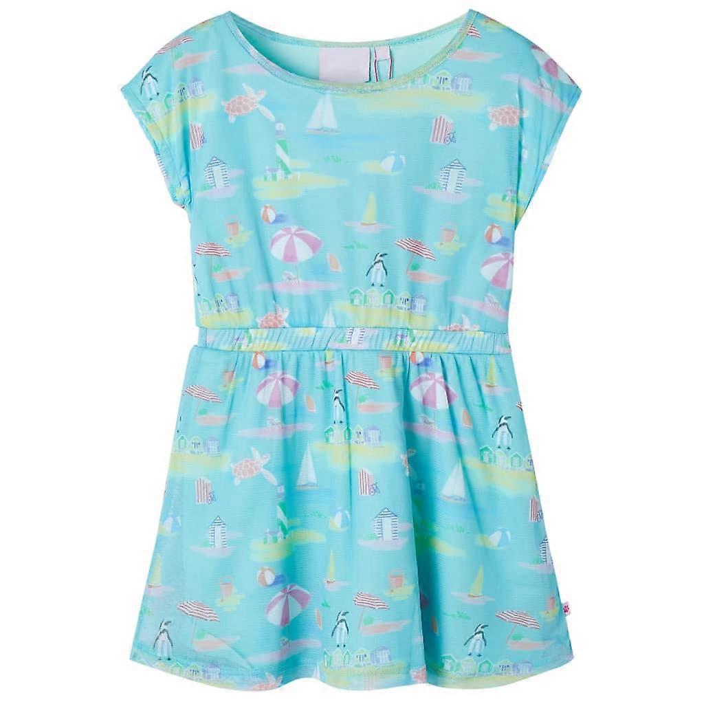 Kinderkleid Hellblau 104, SKU: 11440
