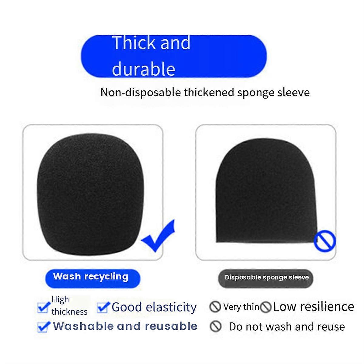 2Pcs Windscreen Cover For KMC500 KMC600 Mini Foam Cover