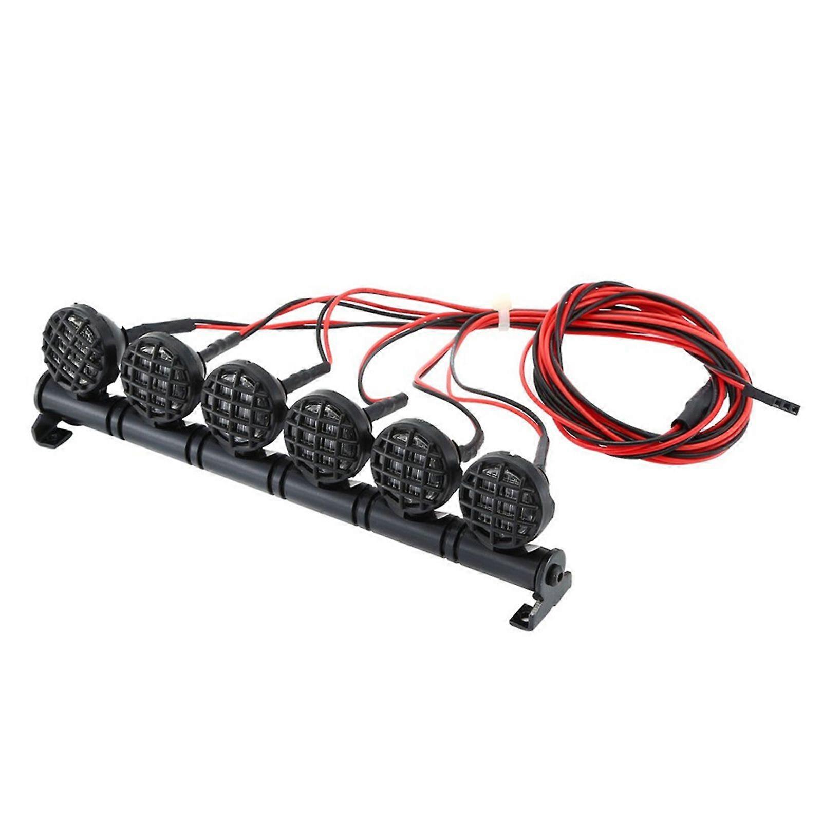 Remote Control Model LED Lighting Bar Additional Part for 1:10 RC Rock Crawler