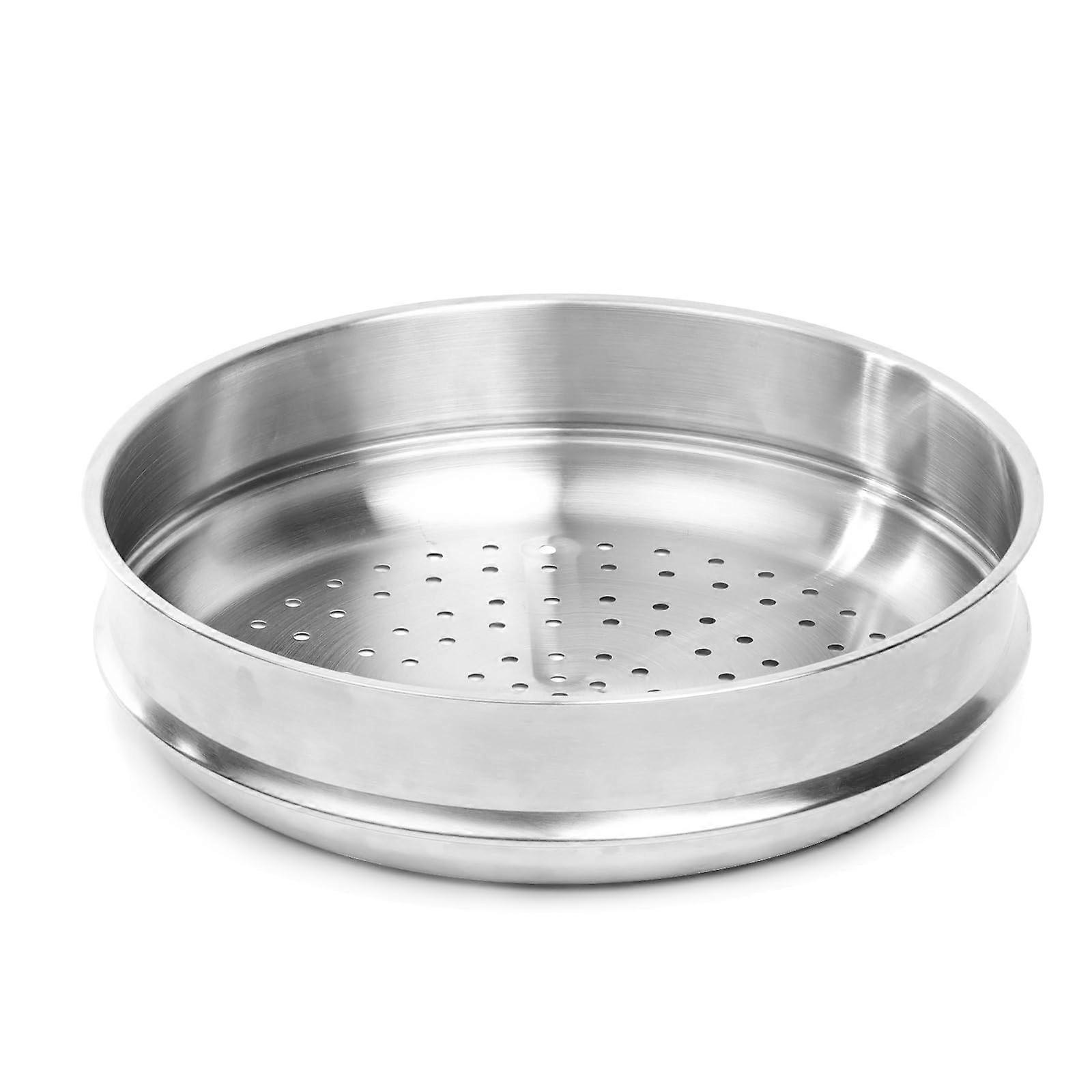 Stainless Steel Steamer Set With Holes, 12.59-Inch Nonstick Steamer Insert, Essential Kitchen Tool For Steaming