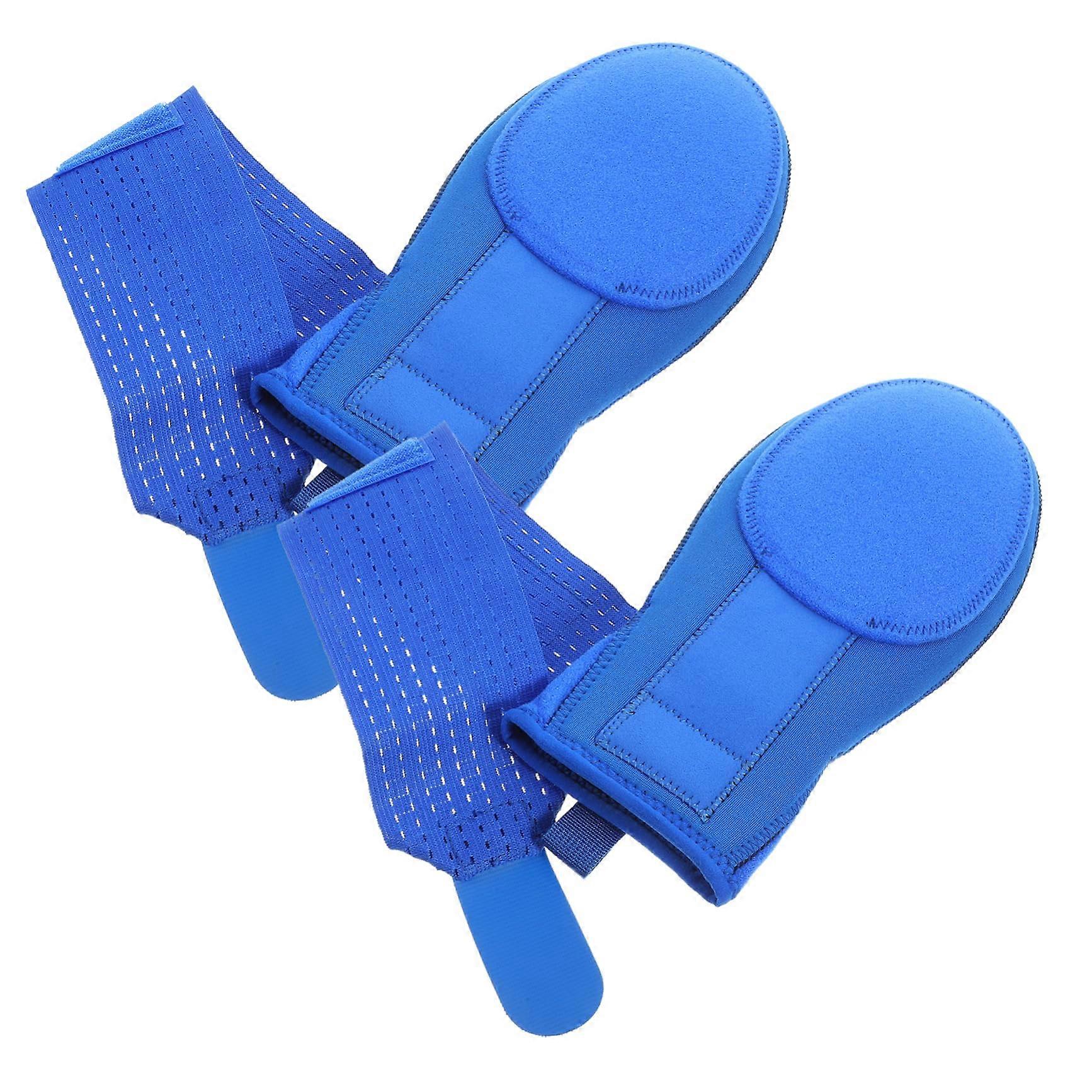 Baseball Sliding Mitts for Youth Softball Glove Versatile Sliding Glove Comfortable Protective Blue