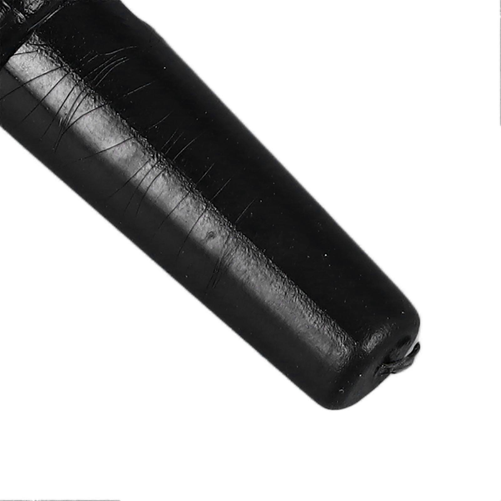 Acoustic Guitar Tailpiece, Synthetic Plastic Replacement Peg, Bass String End Button for Strap Attachment, Black