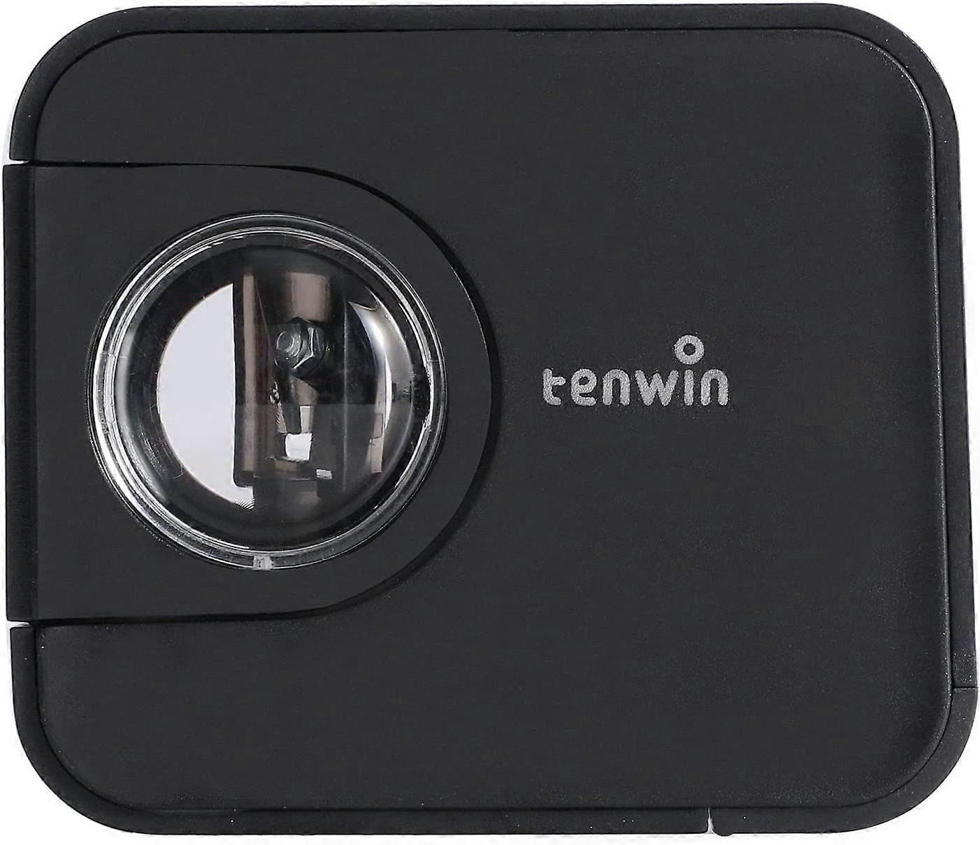 Electric Mini Portable Pencil Sharpener Cute Camera for NO.2 or Colored Pencil(6-8 mm),black