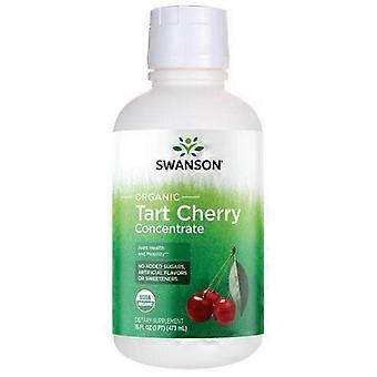 Swanson Vitamins Organic Tart Cherry Concentrate, 16 Oz (Pack of 1)