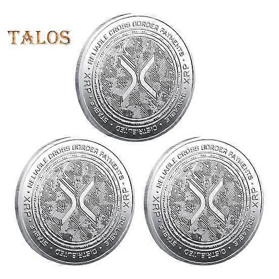 XRP Coin Commemorative Coin Symbol of Financial Innovation XRP Ethereum Coin Highlighting Leading Digital Coins Gift for Enthusiasts Educational