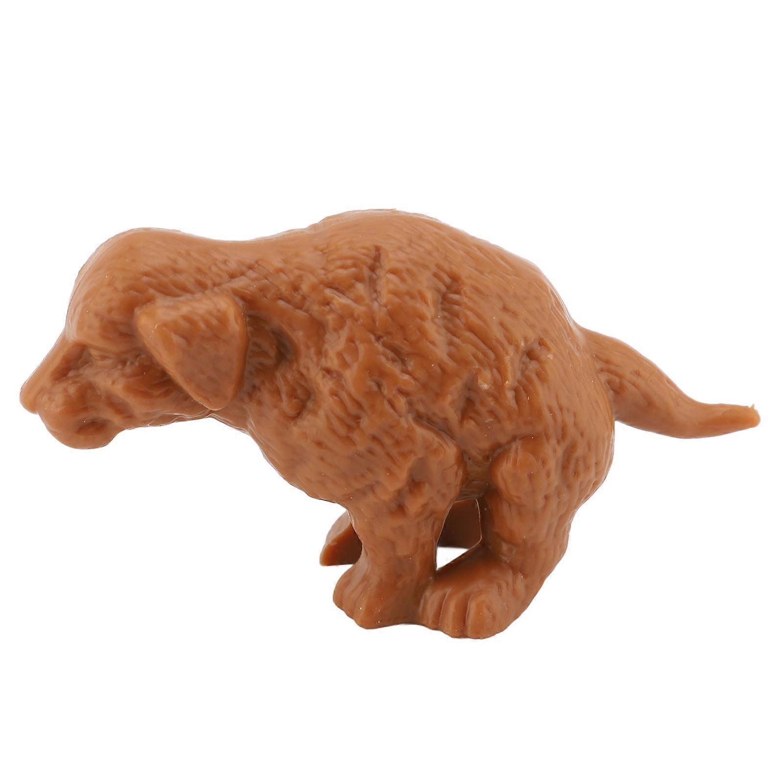 Funny Toothpaste Dispenser Silicone Pooping Dog Topper Cap Toothpaste Squeezer Bathroom Accessory