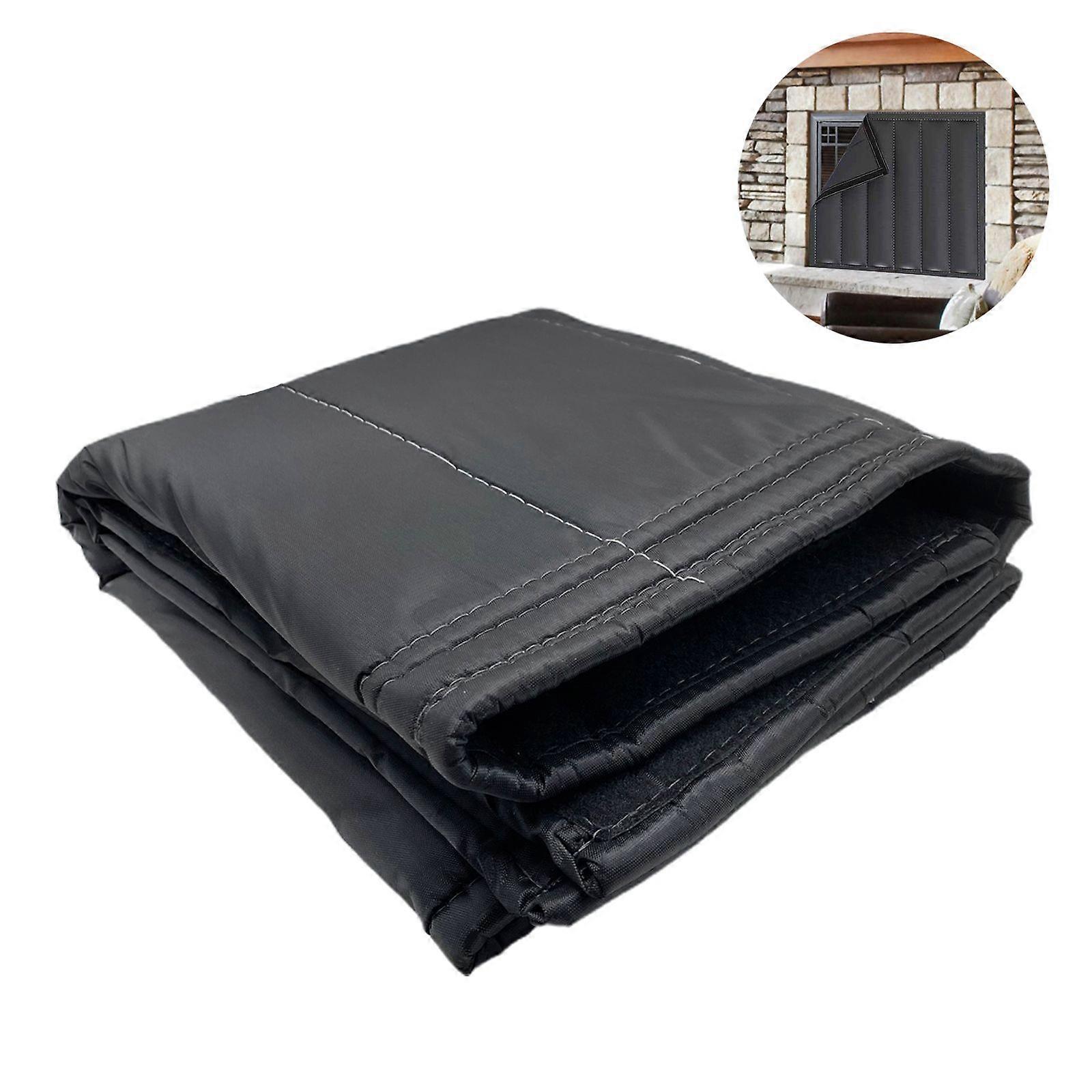 暖炉ブランケットブラック暖炉ドラフトガードカバー39 * 32インチ/ 45 * 34インチ/ 51 * 39インチ、100%新品