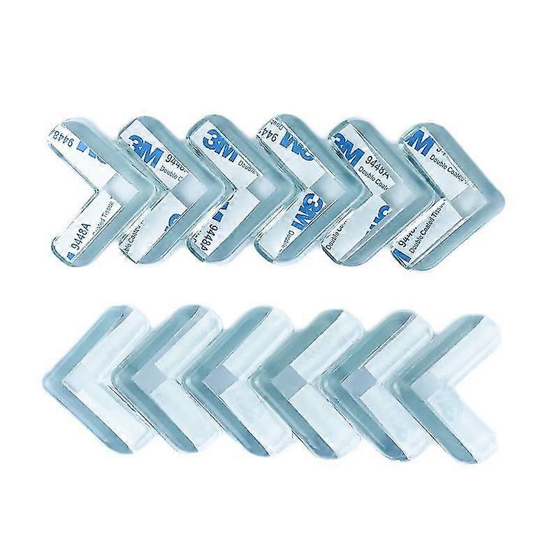 Corner Protector 12 Pack Safety Corners Table L Shape Transparent For Table Against Sharp Corners