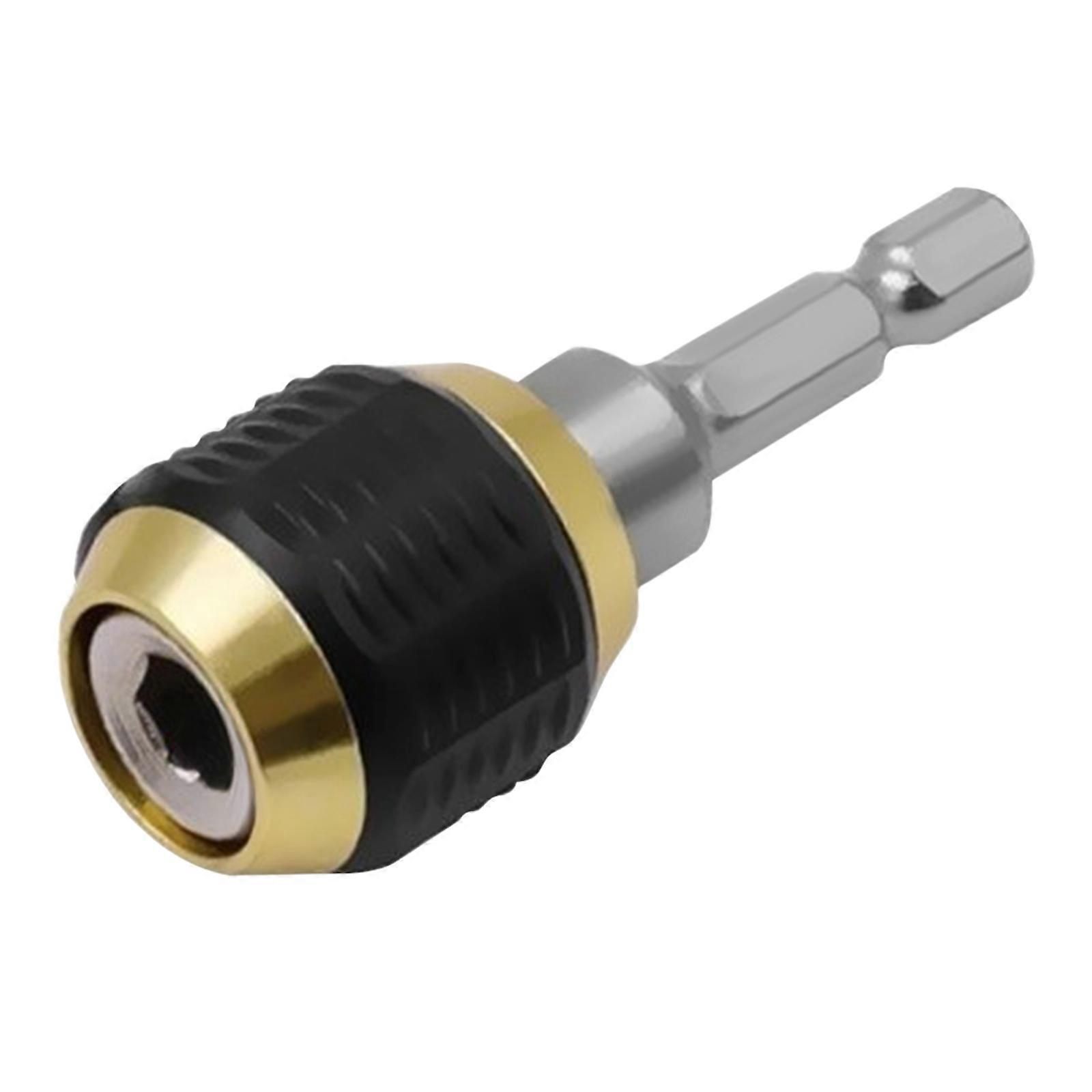 Quick Change Bit Holder Adapter Hexagonal Shank Quick Release Attachment Lever