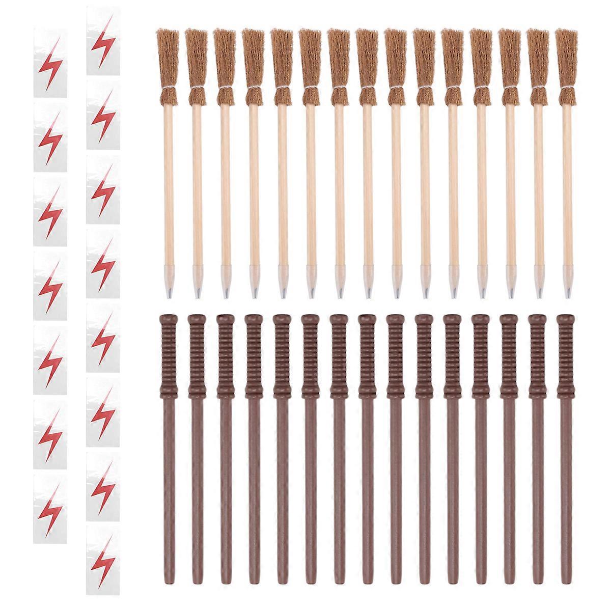 45 Pcs Wand Pencils Wizard Party Supplies