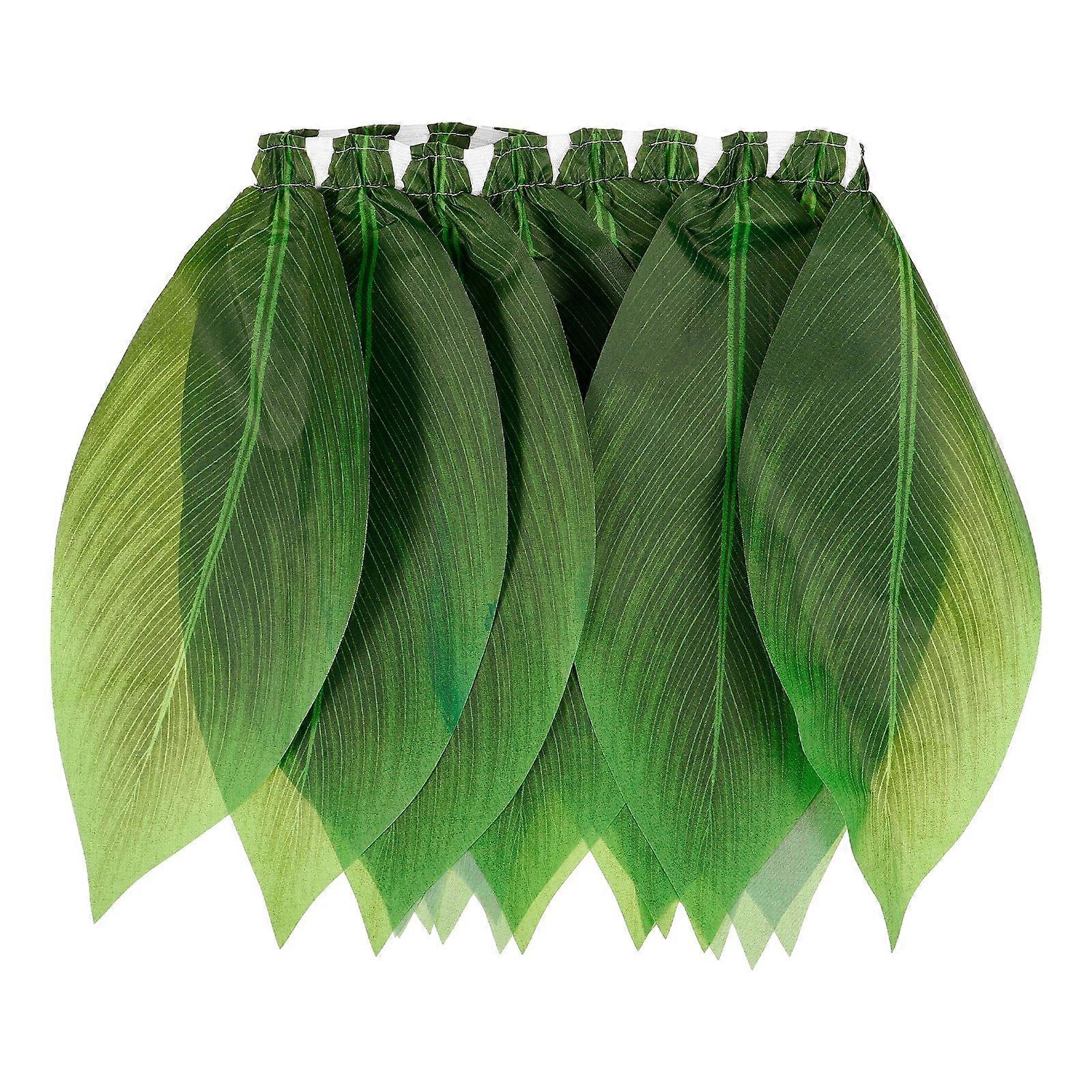 フェスティバルパーティーパフォーマンスリーフフラスカートパーティーコスチュームデコスチュームデコレーションハワイパーティーフラスカート