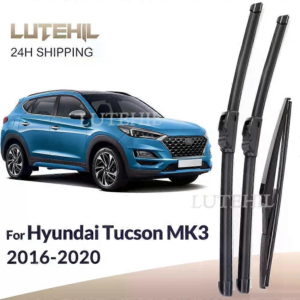 מגב קדמי ואחורי להבי מגב סט עבור יונדאי טוסון TL 2016 2017 2018 2019 2020 שמשה קדמית 26 "16" 14 "