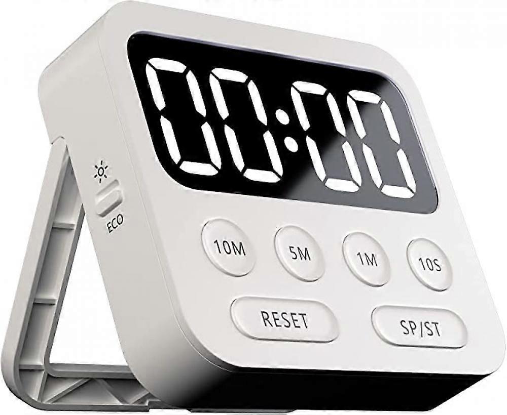 Kitchen Timer,Magnetic Digital Stopwatch Clock Countdown Countup Timer With Large Led Display Volume Adjustable For Cooking,exercise, Baking, Classroo