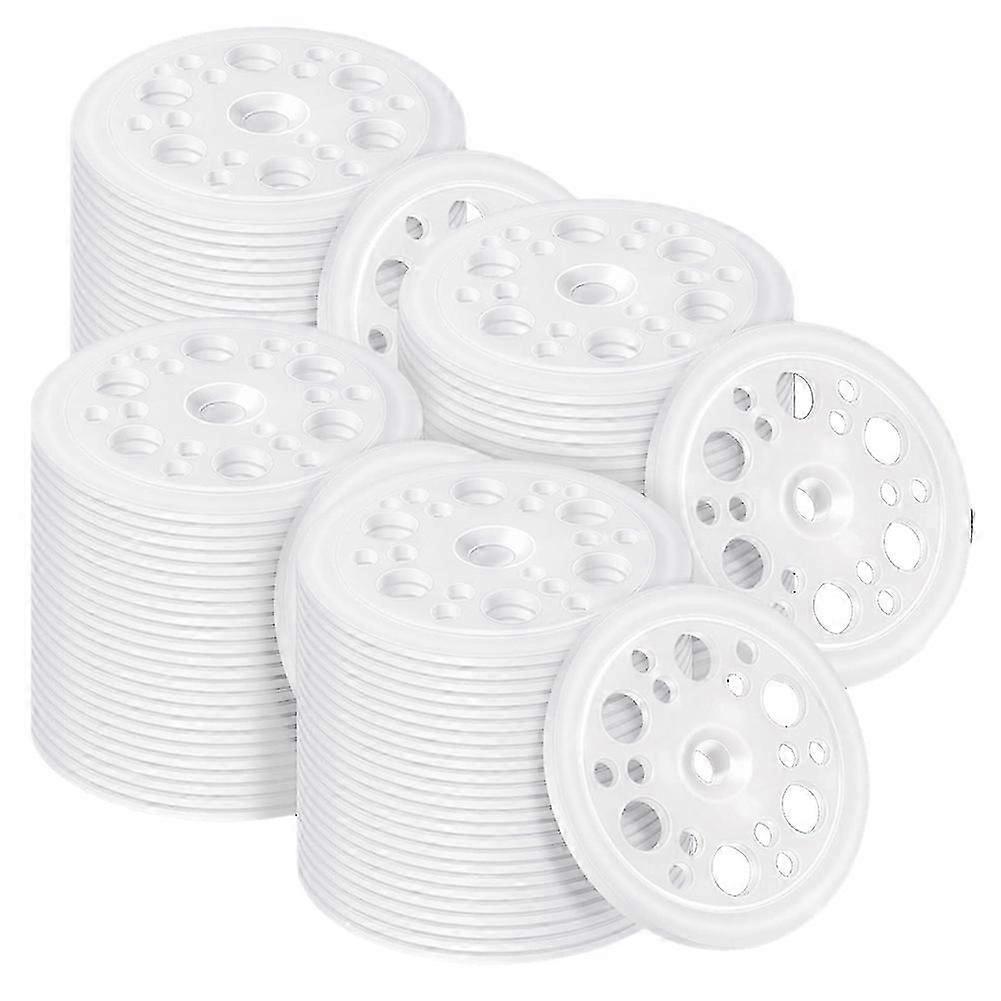 200 Pcs 1.77 Inch/ 45 Mm Plastic Insulation Washers Load Spreading Polypropylene Washers For Fixing