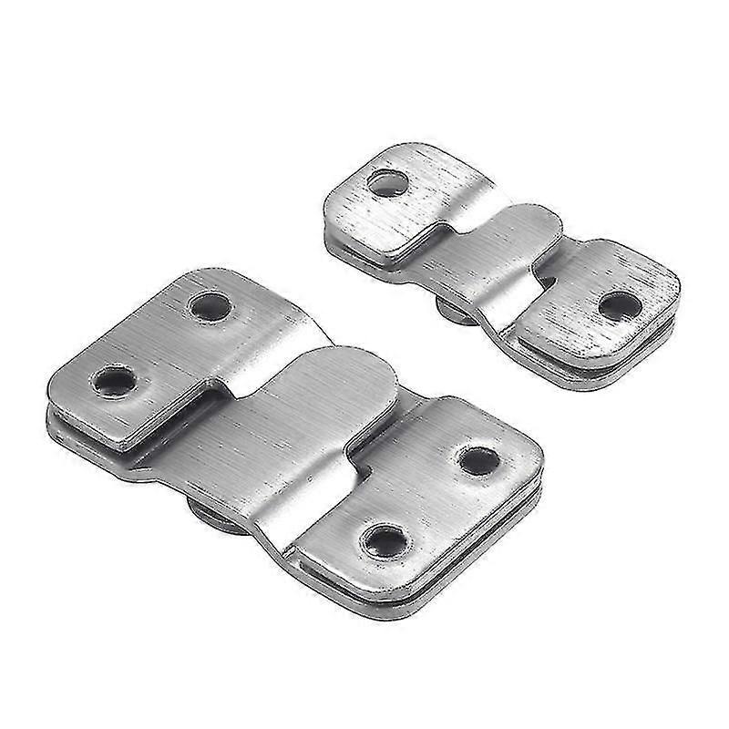 Picture Frame Hooks, Heavy Duty Picture Hook Z Clamp Bracket For Large Picture Display Art Gallery Wall Mounting Hardware (10 Pairs)