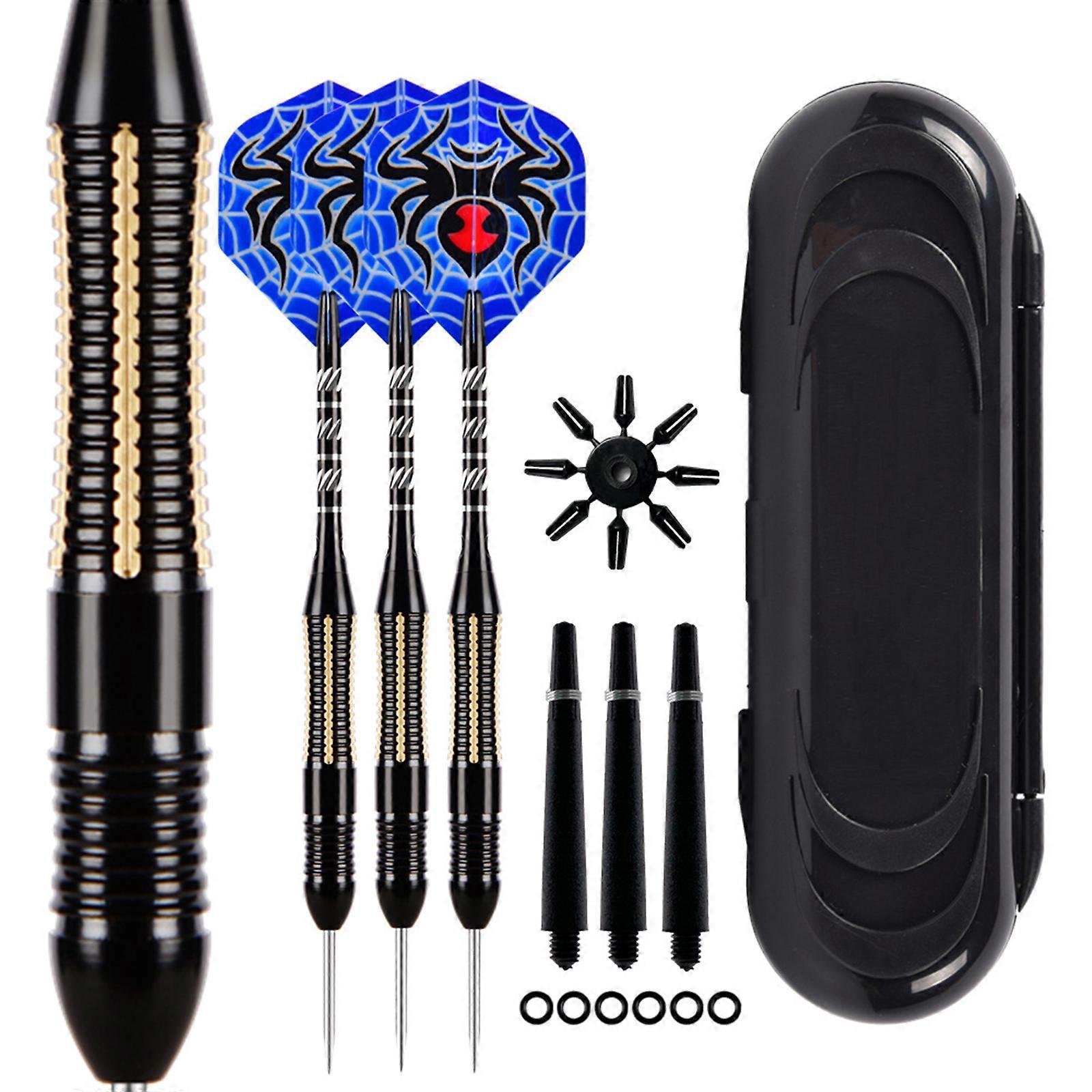 1Set Ocelové šipky Needle Set Profesionální kovová špička šipky Set pro vnitřní házení jehly Dartboard Game Enduring Multicolor