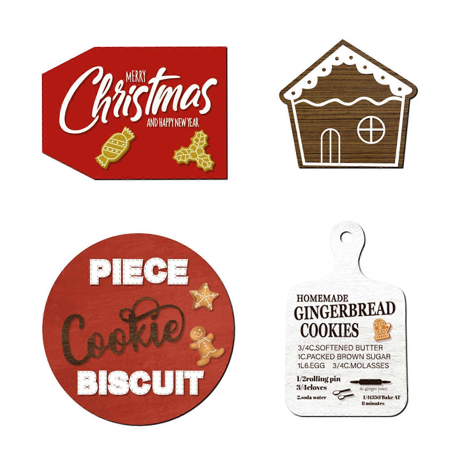 ديكور مزرعة لصينية خشبية متدرجة مصغرة علامة ريفية الجدول الحلي للمطبخ متنوعة عطلة هووسورمينغ هدية