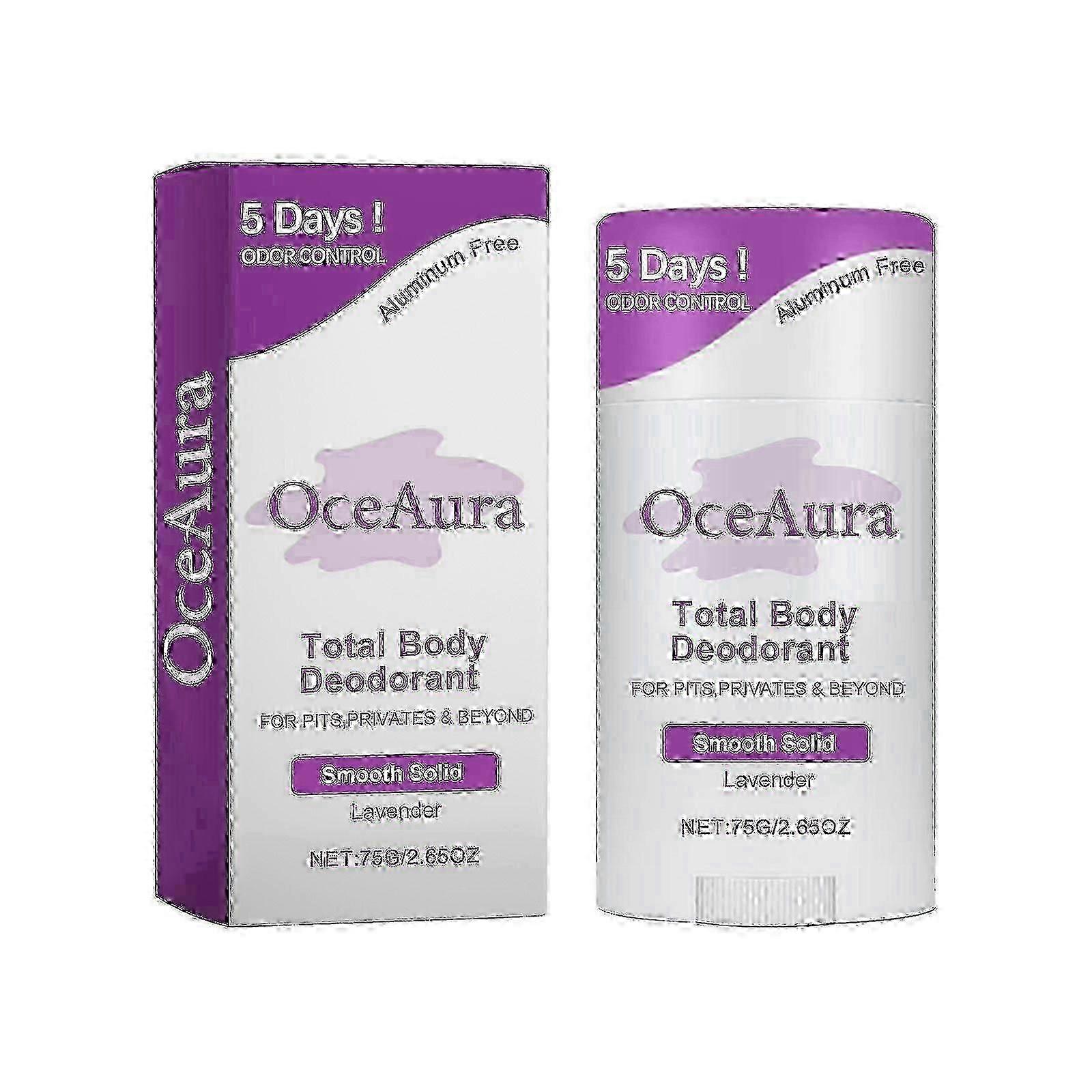 Total Body Deodorant, Body Underarm Deodorant Clean Antiperspirant Refreshing Deodorant Stick