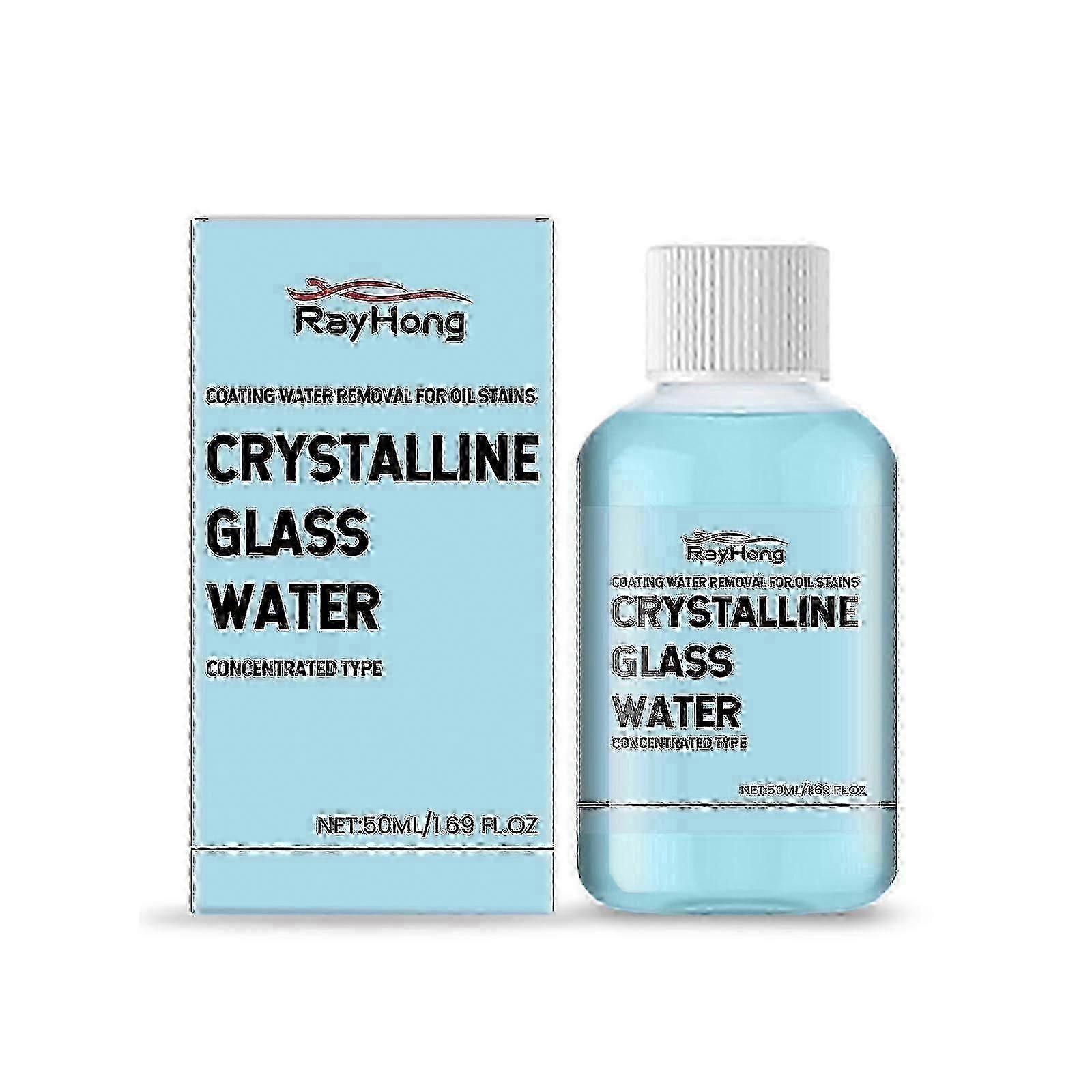 Crystal Glass Coating Water - Repels Water, Improves Visibility, Long-Lasting