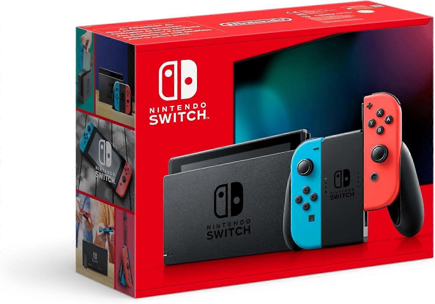 Nintendo Switch 1.1 Neon Red/Neon Blue Switch Console